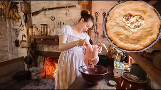 A Unique Chicken Pot Pie from 1823 |Food History| American "Parsley Pie"