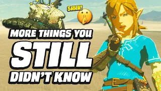 21 MORE Things You STILL Didn't Know In Zelda Breath of the Wild