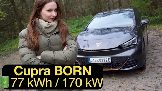 🔋 CUPRA Born (77 kWh): Fahrspaßbremse oder Reichweiten-Matador [4K] - Autophorie