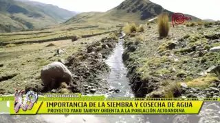 IMPORTANCIA DE LA SIEMBRA Y COSECHA DE AGUA