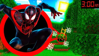 ¿Qué hay dentro de la base secreta de Miles Morales en Minecraft? | Spiderman en español