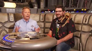 Millennium Falcon: Smugglers Run Imagineer Interview in Star Wars: Galaxy's Edge at Disneyland