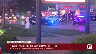 Road rage in Dearborn Heights