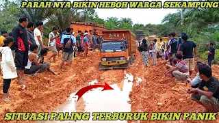 Situasi Paling Terburuk ❗ Dua Oren Bikin Heboh Warga Sekampung, Semua Driver Truk Sampai Kocar-Kacir