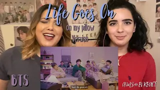 Reacting to BTS (방탄소년단) ‘Life Goes On’ Official MV : on my pillow | Ams & Ev React