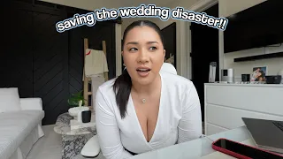 SAVING THE WEDDING DISASTER!! come shopping with us!!