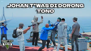 EPIK MOMENTS !!! TONO MENJEBAK OROK & JOHAN DENGAN SEBUAH TRIK !!! - GTA V ROLEPLAY