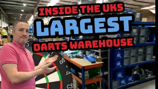 I Visited The Uks LARGEST DARTS Warehouse