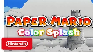 Paper Mario: Color Splash Trailer – The Adventure Unfolds