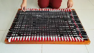 How to make rug using T-shirt yarn? | project #2 | home skills