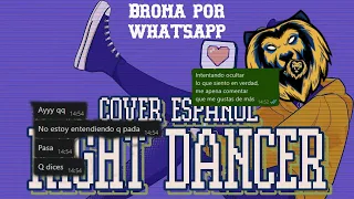 Broma a una amiga por WhatsApp con la canción de Night Dancer