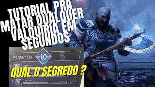 God of War Armadura,talismã, Rúnicos pra matar as Valquíria em segundos