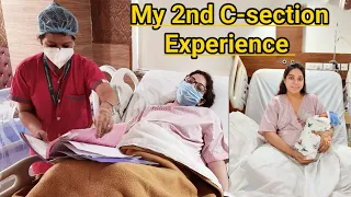 My 2nd Cesarean Delivery Experience |Delivery during Coronavirus|Hospital Experience|Indianmomsnest