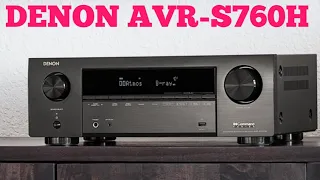 Denon AVR-S660H 5.2 Channel AVR & Denon AVR-S760H 7.2 Channel AVR Debuts with 8K HDMI 2.1 Support