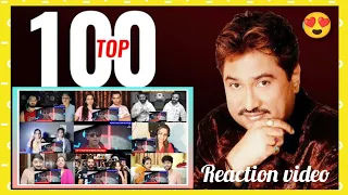 Top 100 Songs Of Kumar Sanu | Random 100 Hit Songs OF Kumar Sanu | Reaction Mashup