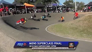 Superclass Men Final - 2018 Macarthur BMX Open