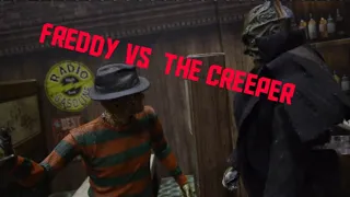 freddy krueger vs the creeper stop motion