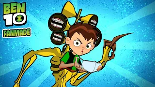 Siren Head unconsciously during the pandemic | Ben 10 Fanmade Transformation