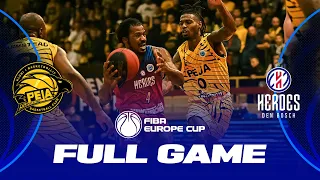 KB Peja v Heroes Den Bosch | Full Basketball Game |FIBA Europe Cup 2023-24