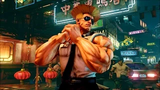 Street Fighter 5 Story - Guile