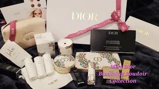 Miss Dior Blooming Boudoir Collection /Unboxing & Swatches / Part 1