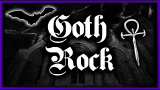 PURE GOTH ROCK Mix #2 🦇 Gothic Rock & Darkwave 𖤐 Sheena's Radio Sessions 𖤐