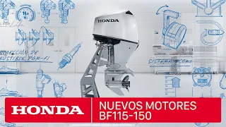 Nuevos Motores Honda Marine BF115-150