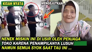 KISAH NENEK MISKIN DIUSIR PERNJAGA TOKO HINGGA MENANGIS NAMUN PRIA ASING DATANG DAN LAKUKAN INI