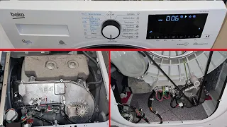 Beko Washer Dryer What's inside: HTV 8736 XS0, WDR8540121, WDR8540121 (8Kg/5Kg)