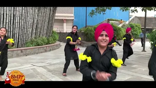 BMP FIRE | Putt Jatt Da | Rajvir Jawanda | Bhangra Classes In Delhi | Learn Bhangra In Delhi