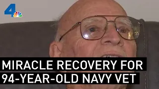 Miracle Recovery: 94-Year-Old Navy Veteran Beats COVID-19 | NBCLA