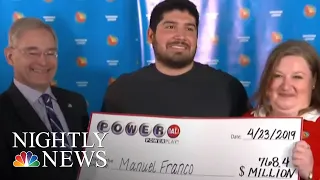 Winner Of $768 Million Powerball Jackpot Comes Forward | NBC Nightly News