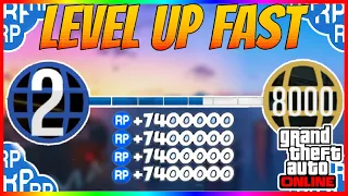 *SOLO* THIS IS NOW THE FASTEST WAY TO LEVEL UP IN GTA 5 ONLINE (LEVEL IN A DAY) RP METHOD