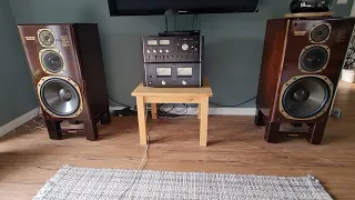 Vintage HiFi ONKYO 2000X,  SANSUI CA 3000, Sansui BA 3000 Dire Straits/ Ride Across the River