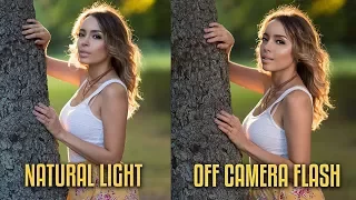 The Pros and Cons of using NATURAL light and OFF CAMERA flash!