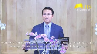 "ÍCH LỢI CỦA SỰ CẦU NGUYỆN" - Mục sư Quách Trọng Toàn - 07/11/2020