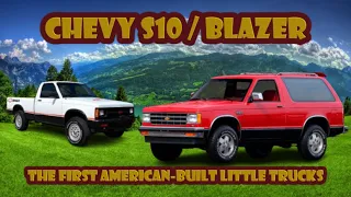 Here’s how the Chevy S10 pickup and Blazer were the first American built compact trucks