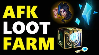how to afk loot farm