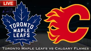 Toronto Maple Leafs vs Calgary Flames Live Stream Reaction & Play by Play | NHL 2021 Watchalong