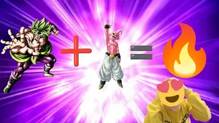 BROLY + KID BUU SEZA = DANNI ASSURDIII!!! | DBZ Dokkan Battle ITA