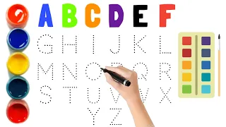 A for AppleB for Banana, Alphabets | Learn to write Alphabet | ABCD for kids learning