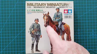 Tamiya 1/35 Wehrmacht Mounted Infantry Set - Kit Review