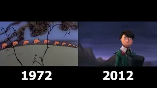 the lorax leaving 1972 vs 2012