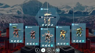 War Robots: Hellburner, Mercury, Scorpion, Falcon, Ravana, Sharanga | WR Gameply