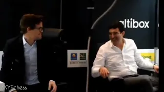 Kramnik PRANKS Magnus Carlsen | Carlsen's Funniest Moments