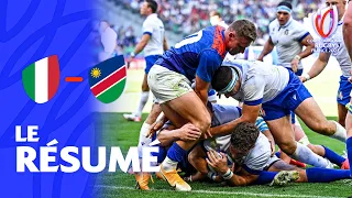 Italie - Namibie : le RÉSUMÉ du match ! (Coupe du monde de Rugby 2023)