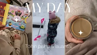 MY DAY | töihin paluu & lauantai | Laura P-J