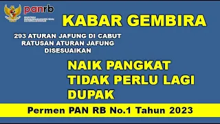 NAIK PANGKAT TIDAK PERLU DUPAK LAGI, ANGKA KREDIT CUKUP KONVERSI UNTUK SEMUA JAFUNG