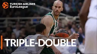 Nick Calathes sends Panathinaikos to the playoffs with a triple-double