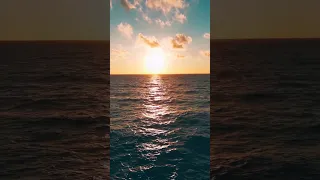 Stunning Drone Footage of a Breathtaking Sunset Over the Sea | DJI #shorts #viral #camera